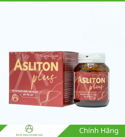 Asliton Plus - Hỗ Trợ Thanh Nhiệt, Bảo Vệ & Giải Độc Gan