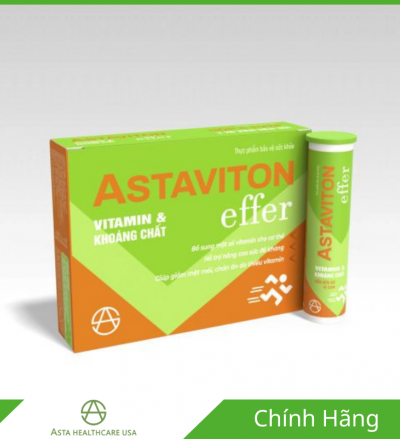 Astaviton Effer - Viên Sủi Bổ Sung Vitamin, Hỗ Trợ Tăng Đề Kháng