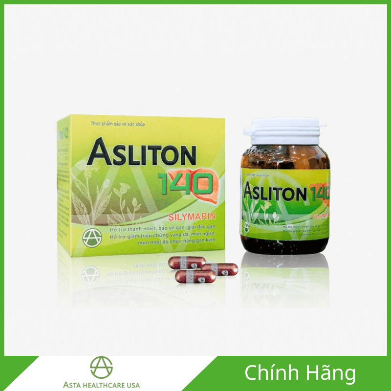 Asliton 140 hỗ trợ bảo vệ gan
